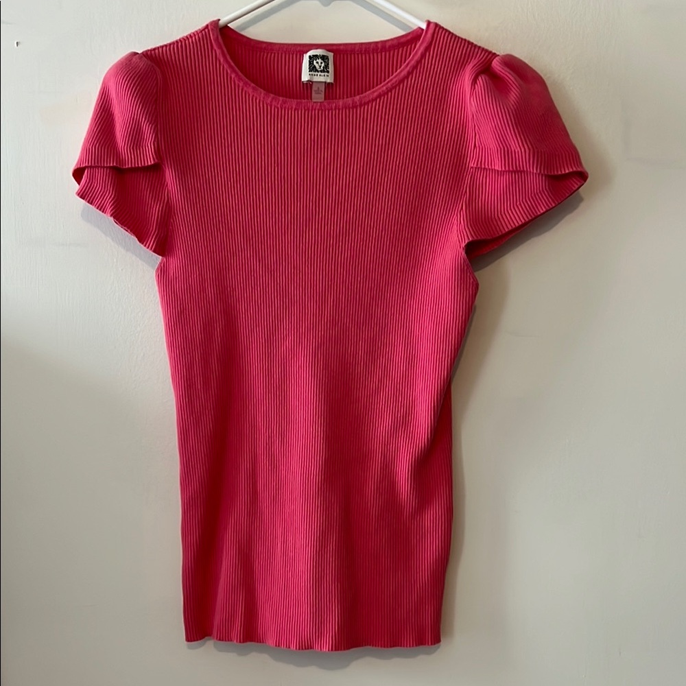 Anne Klein pink top